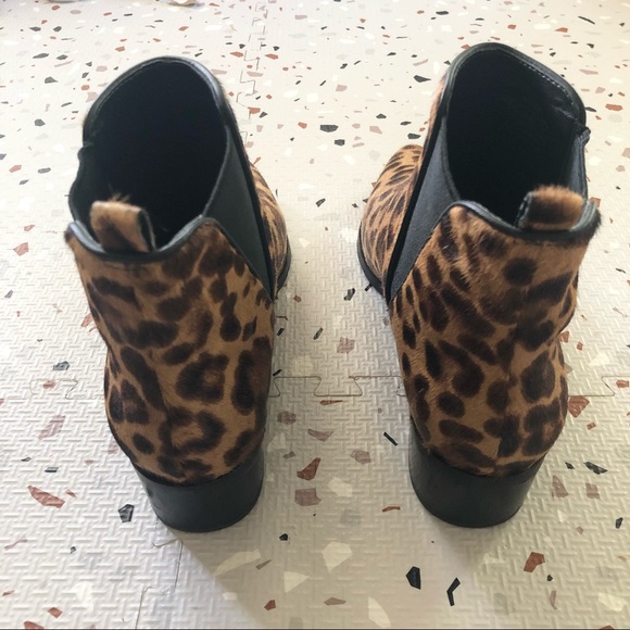 Marc Fisher Yale Leopard-Print Chelsea Boots - Picture 7 of 11